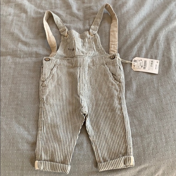 baby linen overalls